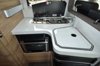 Adria Sonic Supreme 710SBC kitchen