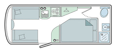 Bailey Pursuit 430-4 Floor Plan