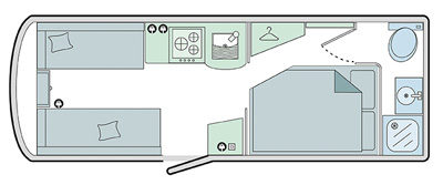 Bailey Pursuit 530-4 Floor Plan