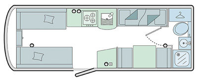 Bailey Pursuit 560-5 Floor Plan