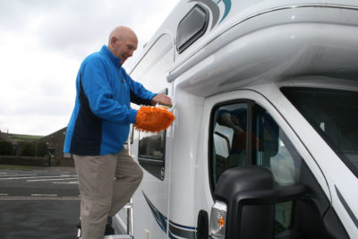 Clean your motorhome
