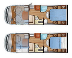 Mobilvetta MH79 Floor Plan Mobilvetta MH79 Floor Plan