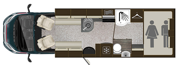 Auto-Trail Serrano Floor Plan Auto-Trail Serrano Floor Plan