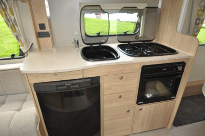 Elddis Xplore 554 Kitchen