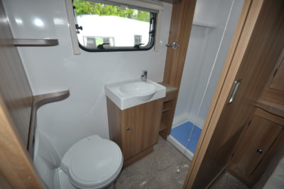 Bailey Pegasus Brindisi Shower room