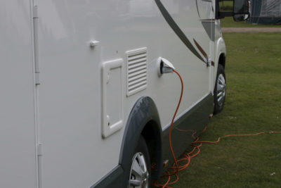 Electric hook up cable - motorhome accessories
