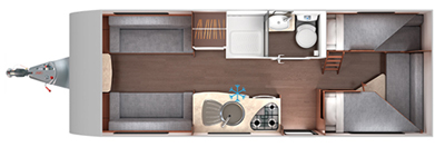 Venus 590/6 floor plan Venus 590/6 floor plan