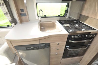 Elddis Compass Capiro 550 Kitchen