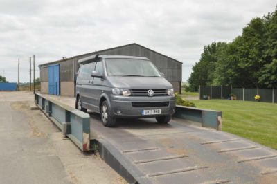 Motorhome weighbridge