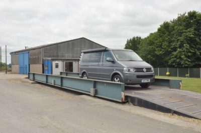 Motorhome weighbridge