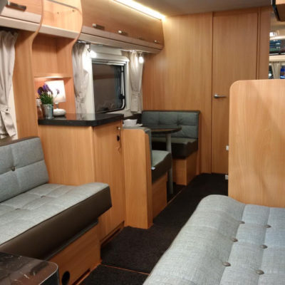 Knaus Star Class 550 Lounge through to dining