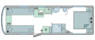 Bailey Unicorn Pamplona (Day) floor plan