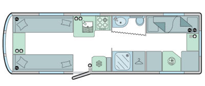 Bailey Unicorn Segovia (Day) floor plan