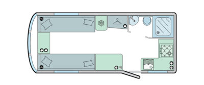 Bailey Unicorn Seville (Day) floor plan