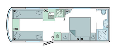 Bailey Unicorn Vigo (Day) floor plan