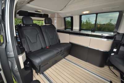 Mercedes Marco Polo Interior with Kitchen