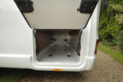 Swift Bessacarr 599 boot storage