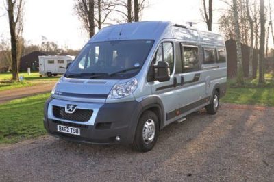 Panel van or derived van motorhome body type