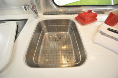 Airstream Missouri sink close up