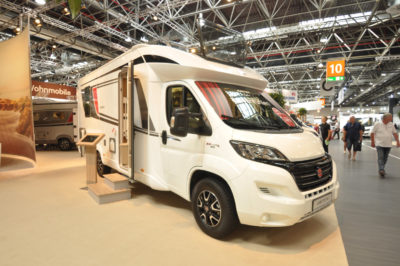 Burstner motorhome exterior 2