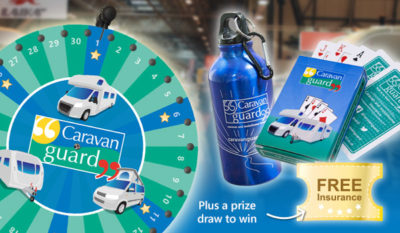Motorhome and caravan show prizes
