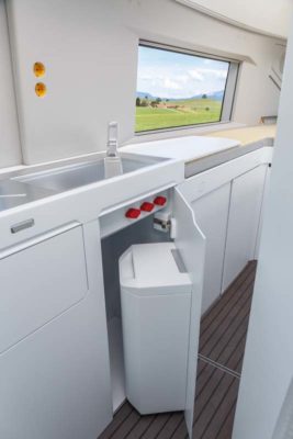 VW California XXL undersink bin