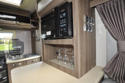 Auto-Sleeper Bourton Microwave