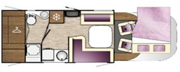 Benimar Tessoro 483 floor plan