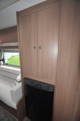 Elddis Affinity 462 fridge