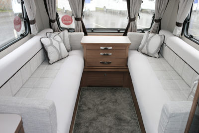 Elddis Affinity 462 lounge seating