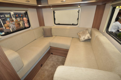 Lunar Cassini EL motorhome lounge