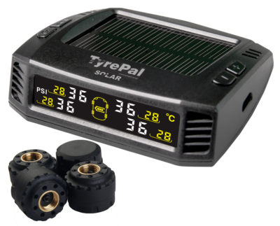 TyrePal's new Solar Colour tyre pressure monitoring system