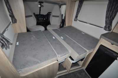 Elddis Accordo Motorhome Bed