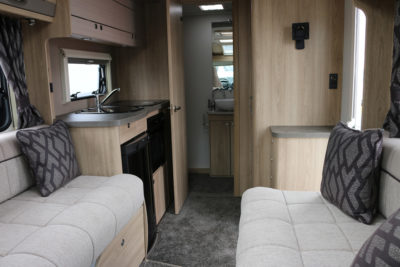 Elddis Accordo Motorhome Interior looking back