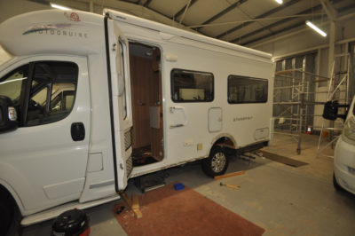 Motorhome with damp issues