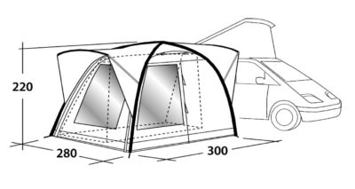 Outwell Milestone Pace Air