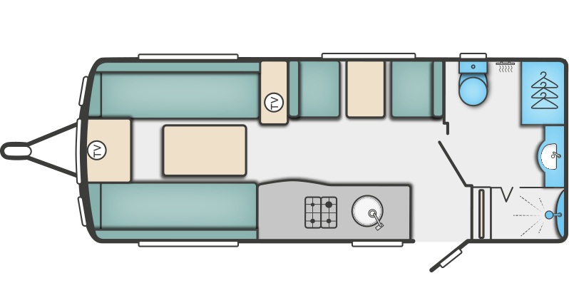 Swift Elegance 530 floor plan