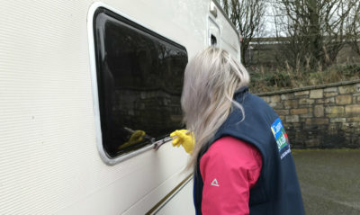 Caravan cleaning - Silky