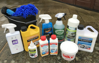 Caravan cleaning products