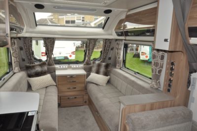 Swift Elegance 530 Interior looking forward