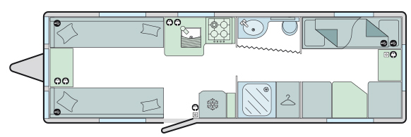 Bailey Unicorn Segovia floor plan