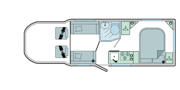 Bailey Advance 74-2 Floor Plan Bailey Advance 74-2 Floor Plan