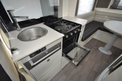 Chausson TravelLine 711 Motorhome Kitchen