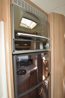 Knaus Sun Ti 700 MEG motorhome fridge