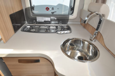 Knaus Sun Ti 700 MEG motorhome kitchen