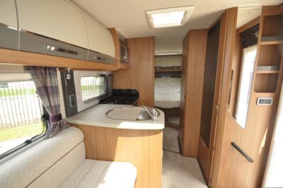 AutoTrail Tracker LB Motorhome Interior looking back