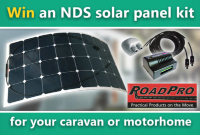Win a solar panel for your caravan or motorhome with RoadPro thumbnail
