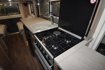 Swift Rio 340 motorhome kitchen