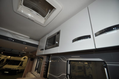 Swift Rio 340 motorhome microwave