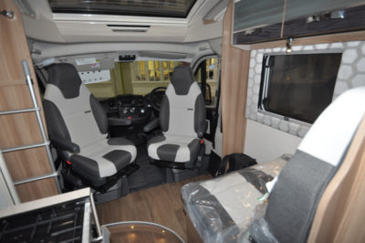 Swift Rio 340 motorhome seating